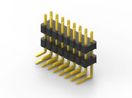 Enstrümanda 2.00mm pin başlık çift sıralı R / A PA6T plastik