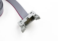 2 * 5 Pins IDC Şerit Kablo Montajları, 2.54 Mm Pitch Şerit Kablo PVC Malzeme