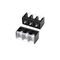 2-24P Poles Terminal Block Connector PCB Barrier 13.0mm Pitch 1*03P M4 Steel Screw