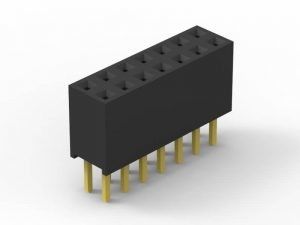 Özel Pin Başlığı Kadın Bağlantı, Delikten 2 Pin - 20 Pin Kadın Başlık
