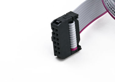 LED ekran sinyali esnek bant kablosu, PVC yalıtım 20 Pin Idc kablo montajı