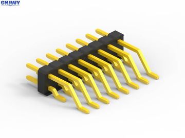 2.54mm Pitch Press Fit Pcb Bağlantısı, Çift Sıralı Elektrikli Jumper Pin Başlığı