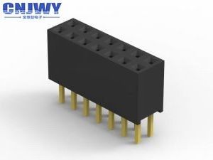 Özel Pin Başlığı Kadın Bağlantı, Delikten 2 Pin - 20 Pin Kadın Başlık