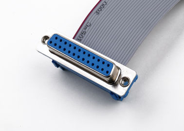 D Sub 15 Ways Kadın 14 Pin Ribbon Kablo, Özel 2mm Pitch Hard Disk Veri Kablosu