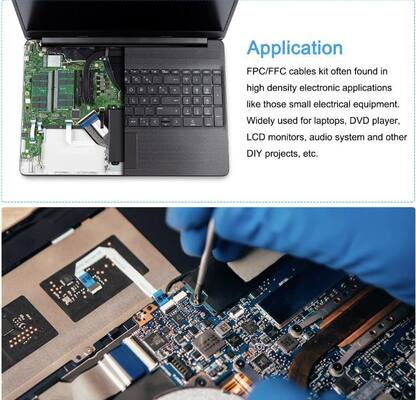 Karmaşık elektronik cihazlar için uygun yüksek esneklik ve hassaslık alanına sahip dayanıklı FFC kablo montajı