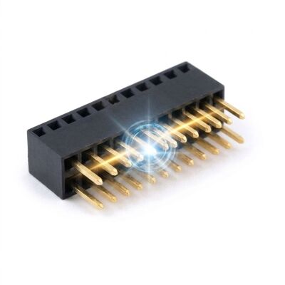1.27mm Pitch Mezzanine Stacking Female Header Connector Dual Row 2x30P Fine Pitch PCB Socket