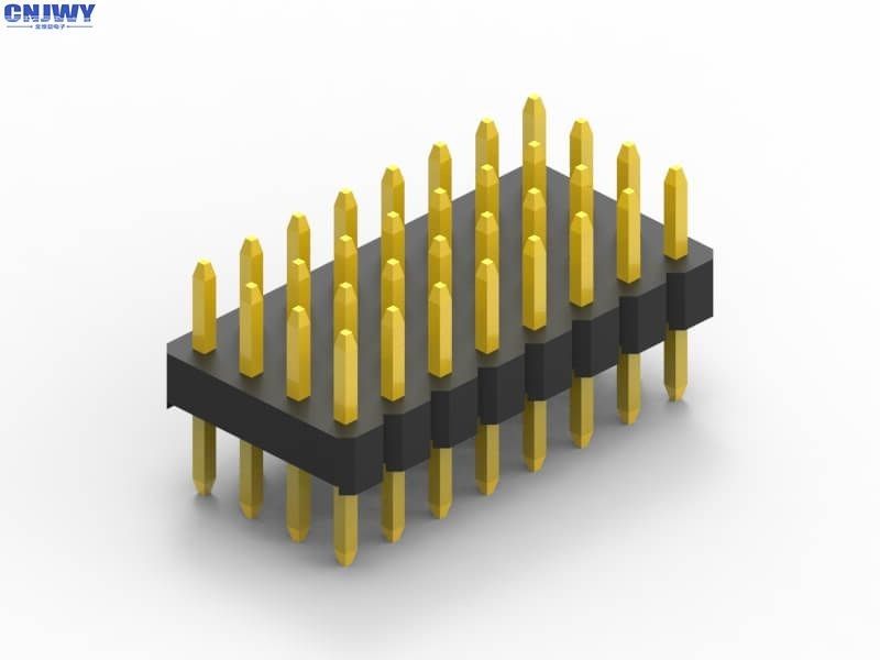 Customized Board To Board Power Connectors with Solder Termination Standard Black Color