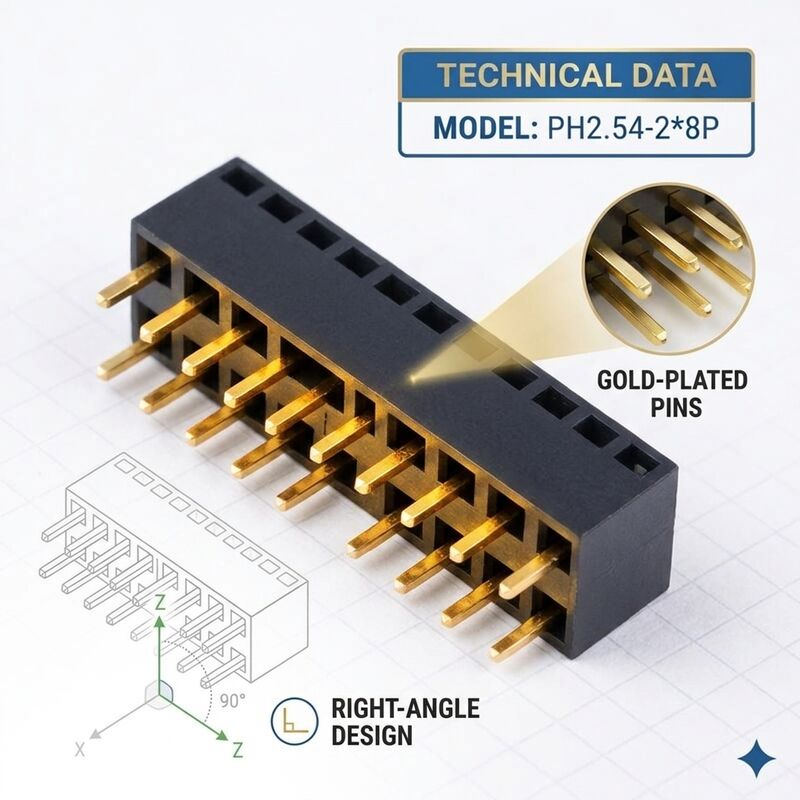 1.27mm Pitch Single Row SMT Kadın Başlık Bağlantısı Düşük Profilli Teyp Bobin PCB Soket