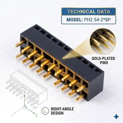 1.27mm Pitch Single Row SMT Kadın Başlık Bağlantısı Düşük Profilli Teyp Bobin PCB Soket